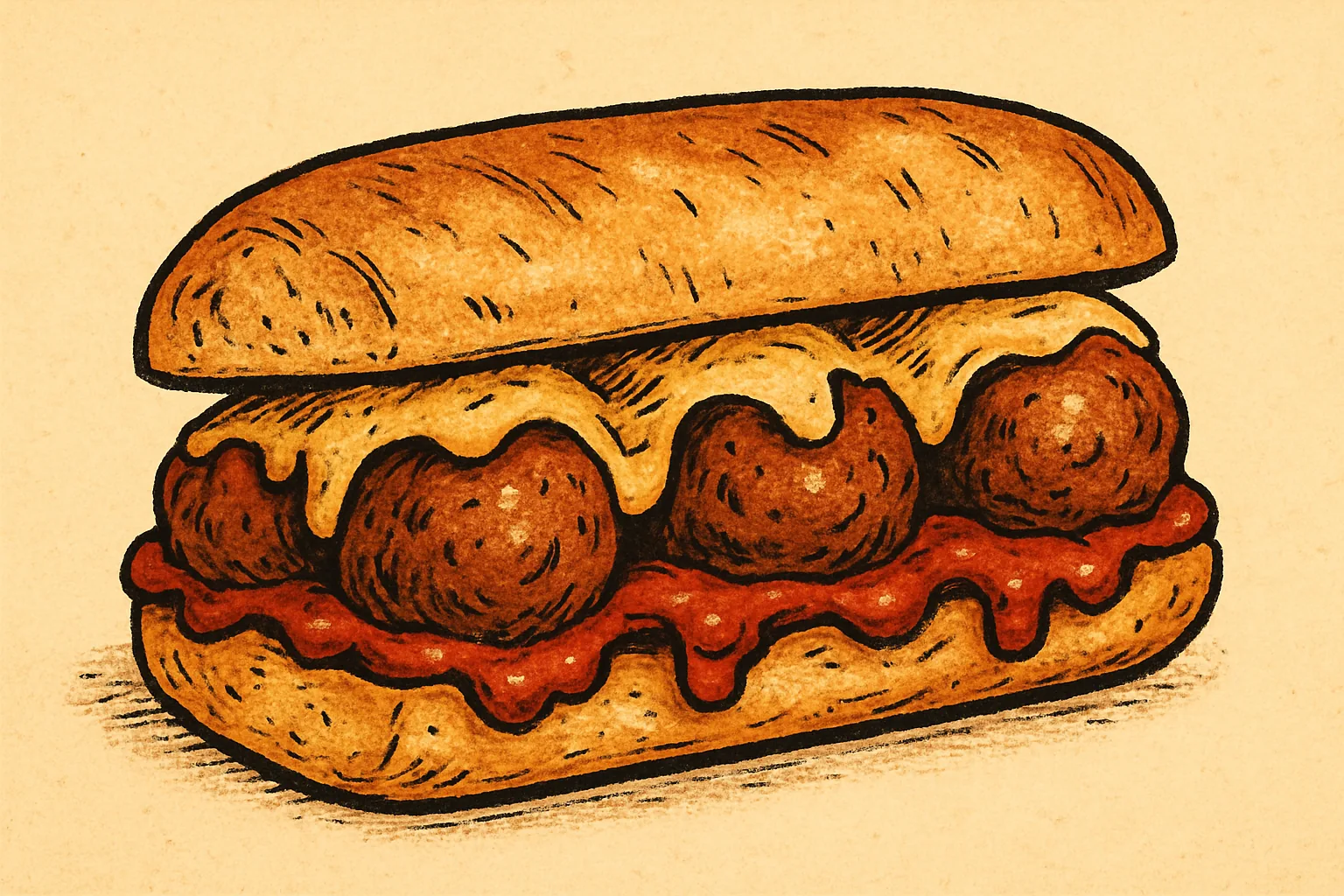 Crushed Meatball Marinara